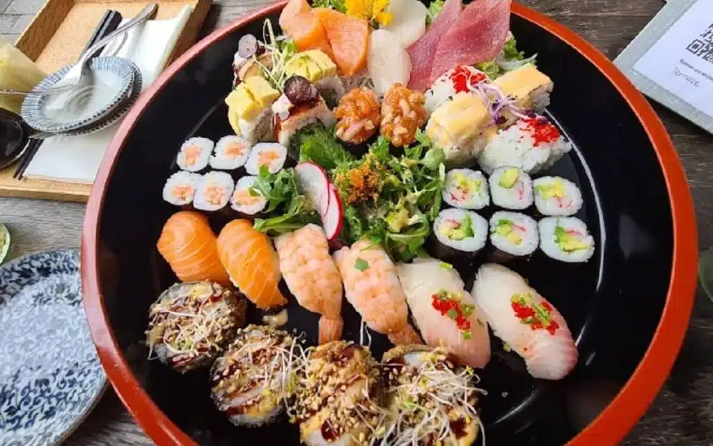 Fotocredit: Oleg H. Google MyBusiness, Wabi Sabi Sushi Offenbach