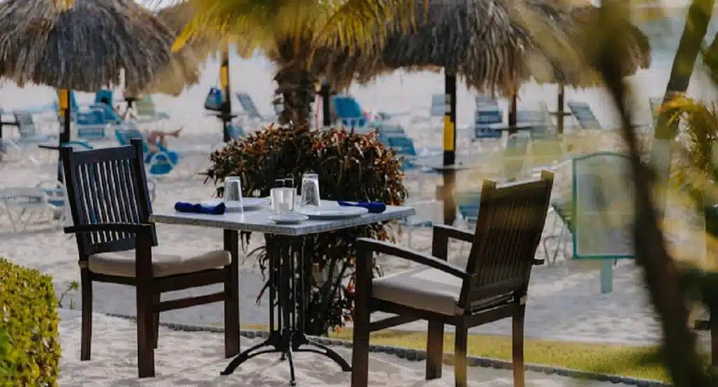azur open fire cuisine aruba