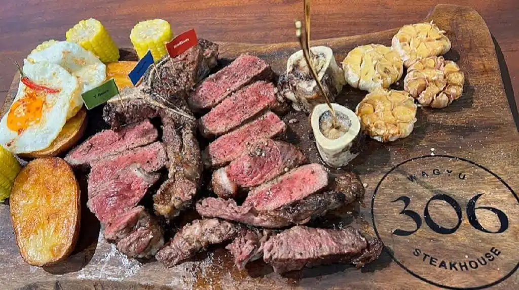 Image credit: 306 Wagyu Steakhouse in Phnom Penh